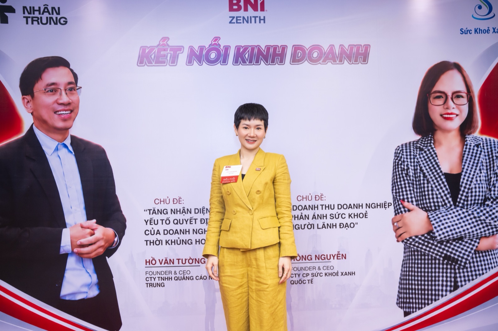 Lê Vũ Xuân Quỳnh tại sự kiện kết nối kinh doanh