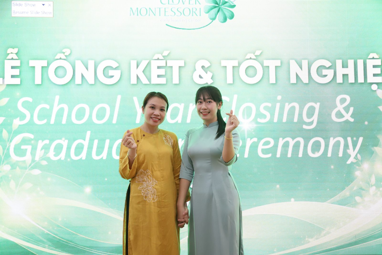 Lễ tổng kết và tốt nghiệp mầm non, bước chuyển sang lớp 1